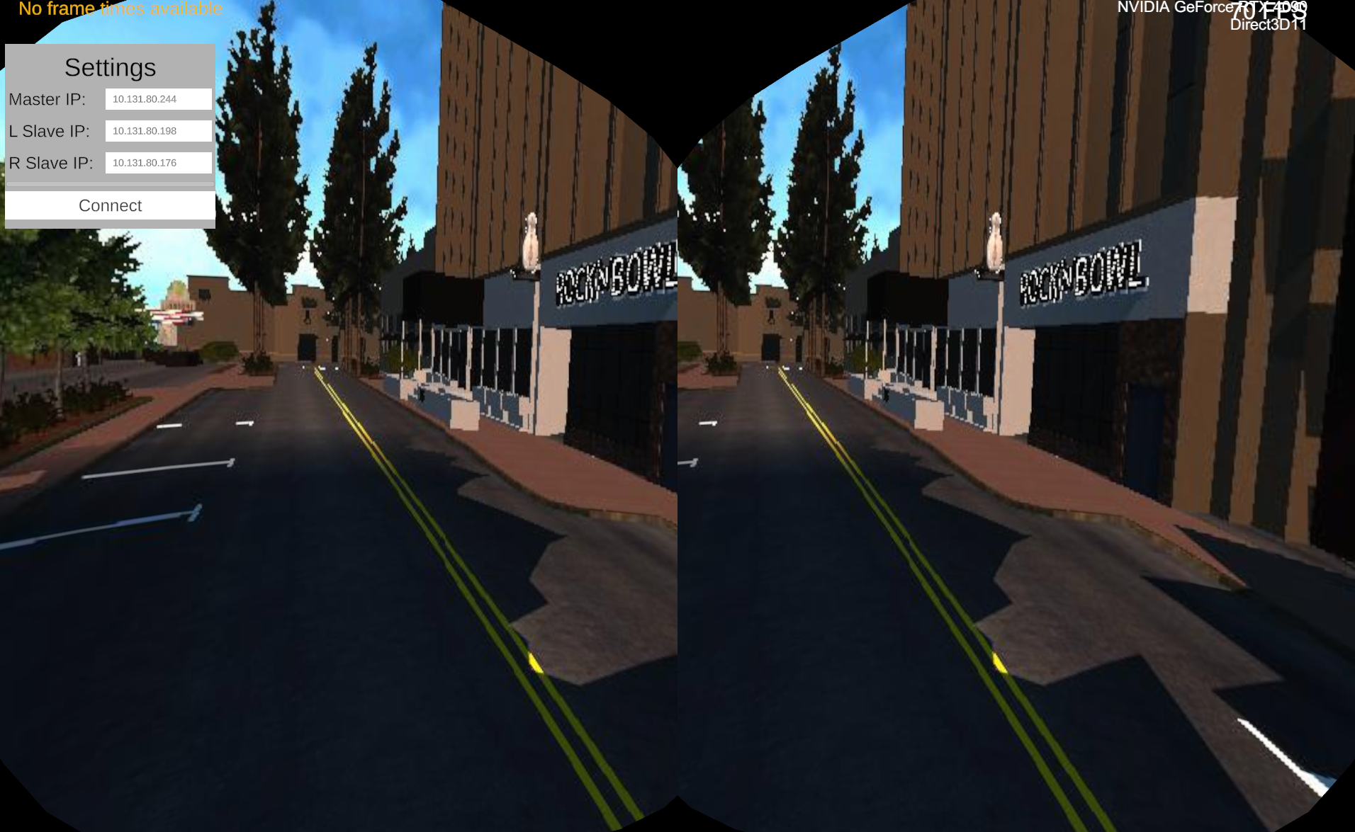 SFG-VR: Distributed VR Renderer
